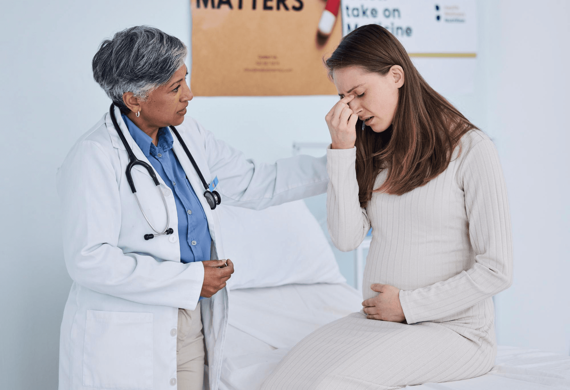 Variety of magnesium-rich foods, including bananas, nuts, legumes, grains, and greens, arranged to highlight diet support for menstrual pain relief.
